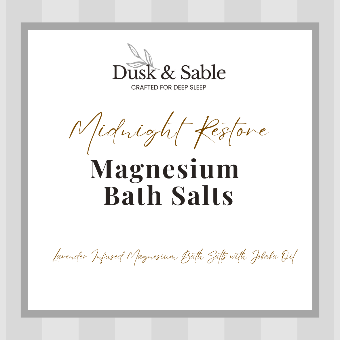 Midnight Restore Magnesium Bath Salts
