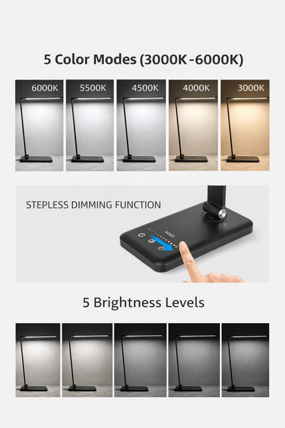 Dusk Halo Reading Lamp