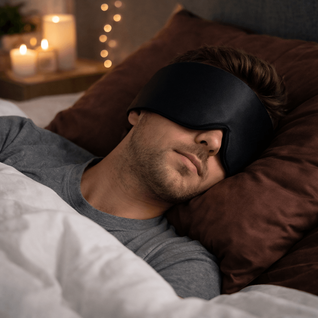 Dusk Midnight 3D Mulberry Silk Sleep Mask